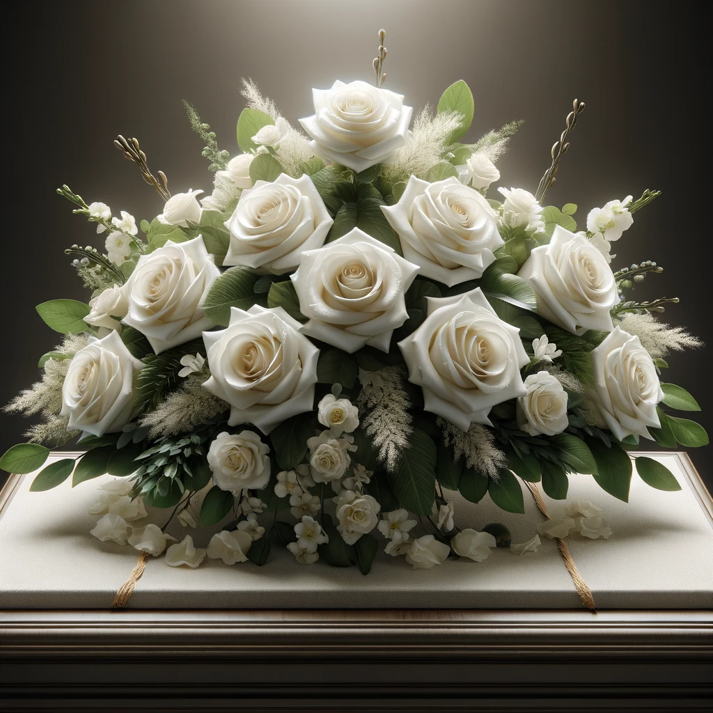 Envío de arreglos florales para funerales cerca de ti: tipos de arreglos florales